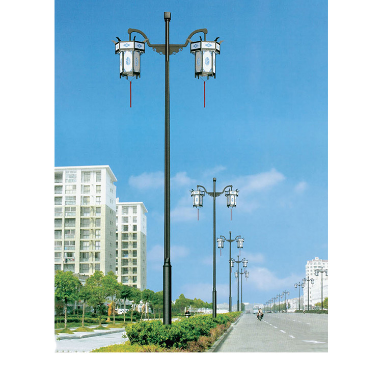 3 meters high, 50 watts high-end residential area, European style villa area, installation of European style courtyard lights, Runchang lighting