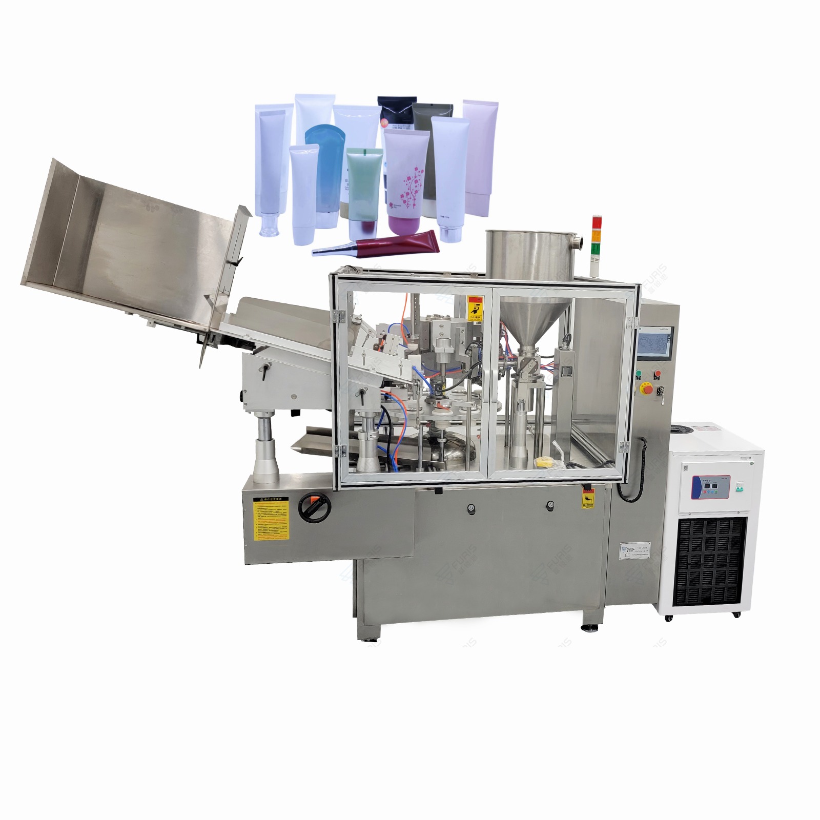 FRS-30 semi-automatic plastic hose filling and sealing machine, fully automatic aluminum tube sealing and packaging machine customization