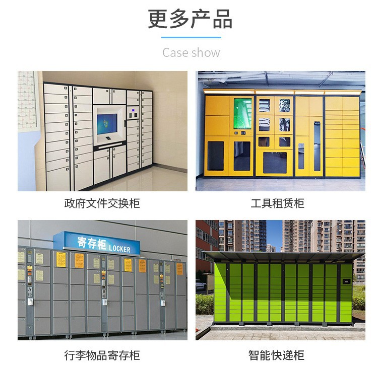 Sansenwo Smart Cabinet Manufacturer Self service Laundry Cabinet WeChat Scan Code Shared Storage Cabinet with Multiple Sizes