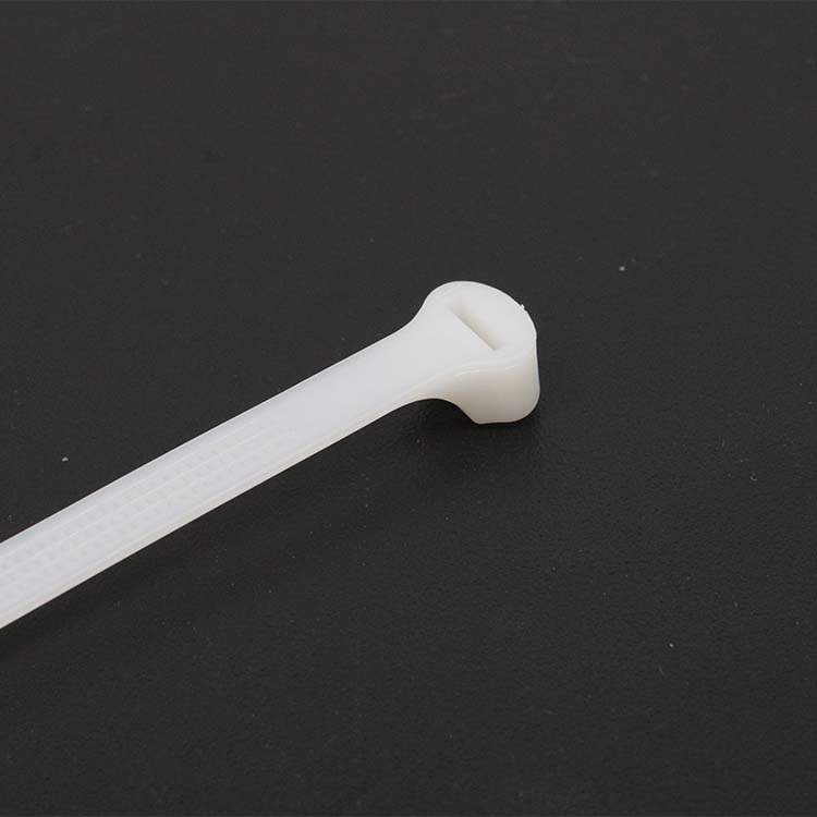Special inlay Cable tie steel tooth nylon belt body self-locking cable tie stainless steel inlay strap