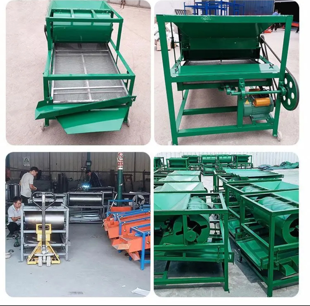 Household and commercial Camellia oleifera fruit gasoline threshing oil rapeseed small multifunctional hawthorn fruit sorting machine