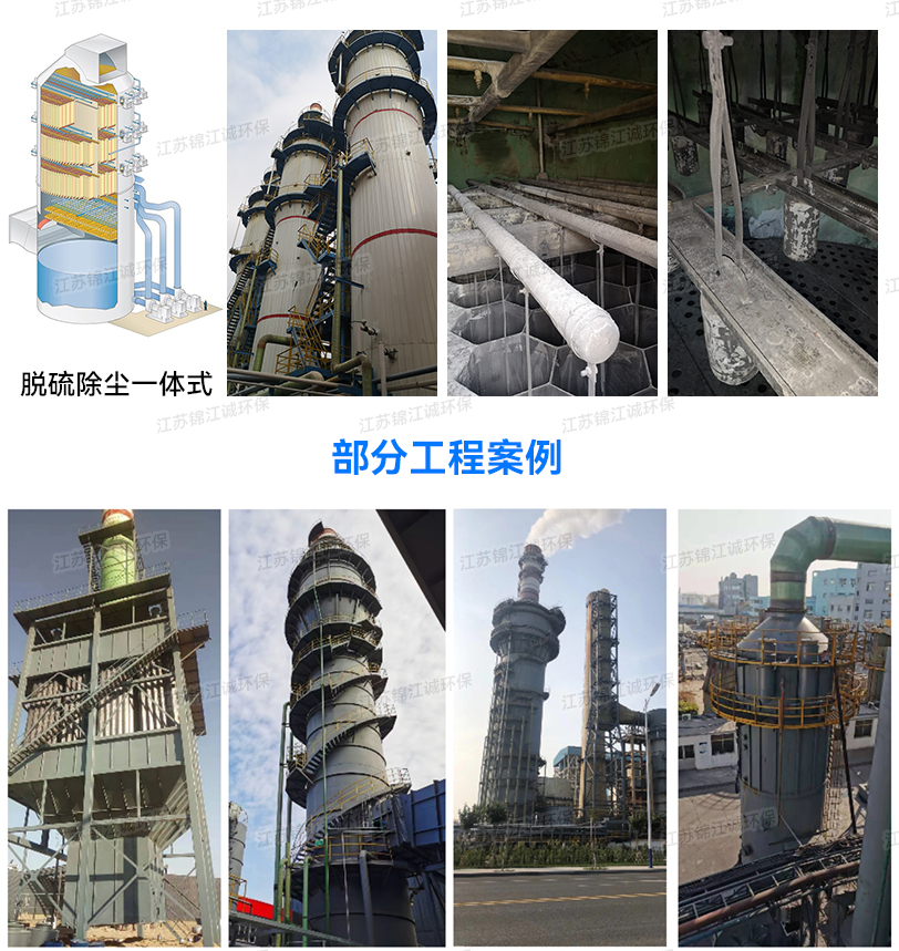 Wet electrostatic precipitator WESP boiler kiln flue gas dust treatment desulfurization wet electric dust collection integrated equipment