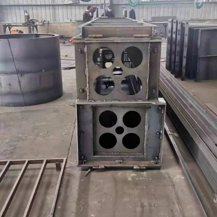 19电缆排线管模具 多孔可定做 预制电力排管钢模具 鑫月模具