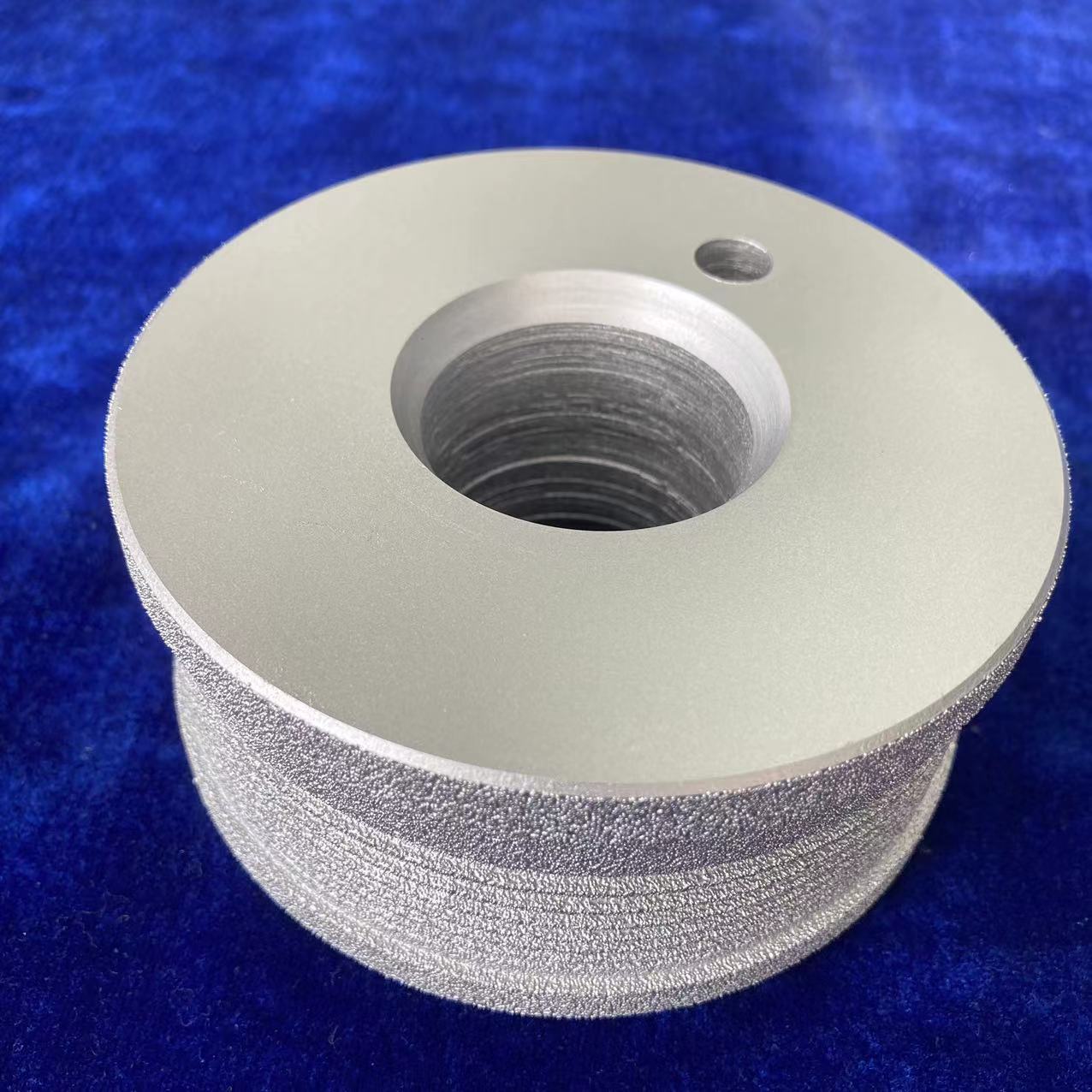 Diamond grinding wheels brazed with grinding wheels for Komei flat gray ductile iron, coarse sand alloy sand wheel pieces