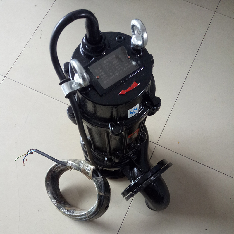 Submersible pump non clogging sewage pump Farm Septic tank Sewage pump High lift mud fecal pumping coupling lift pump