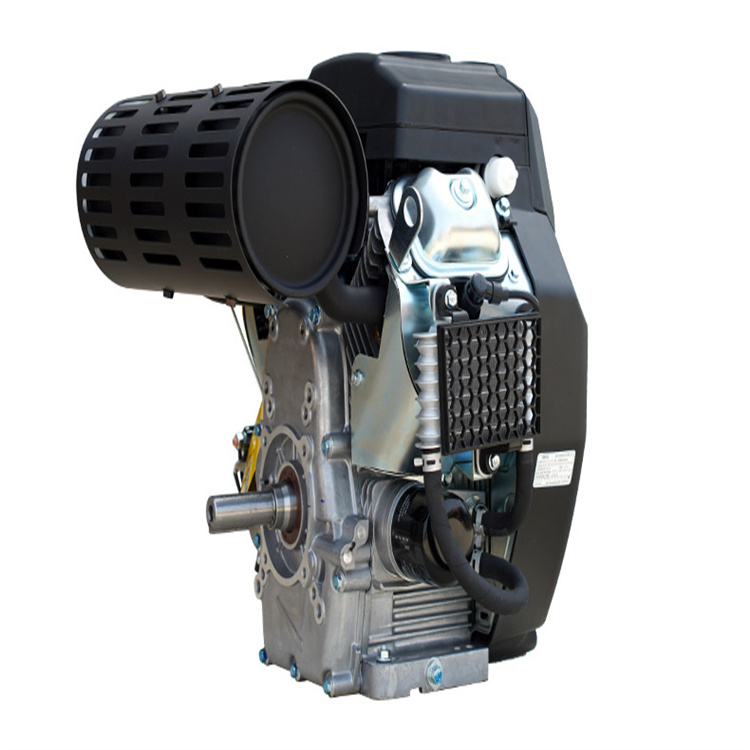 Runtong R740 gasoline engine horizontal keyway shaft RATO gasoline engine 30 horsepower electric start