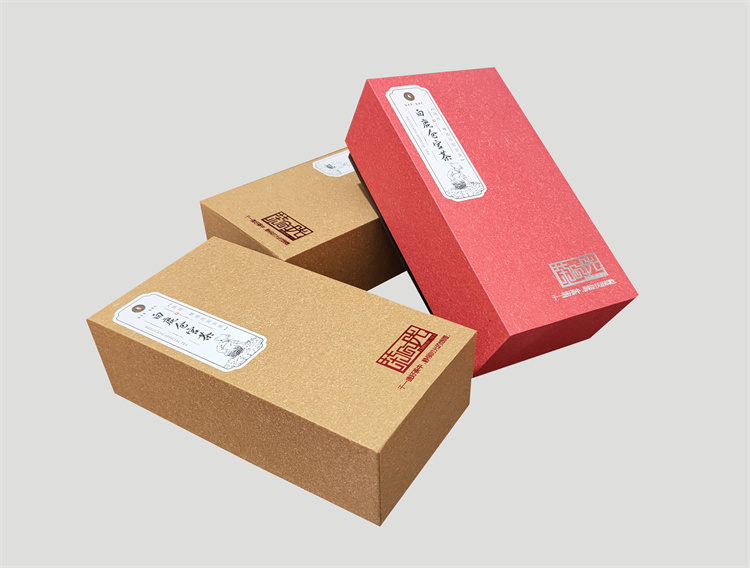 Customized design of tea outer packaging gift box, Tiandi cover packaging box, beautiful and atmospheric