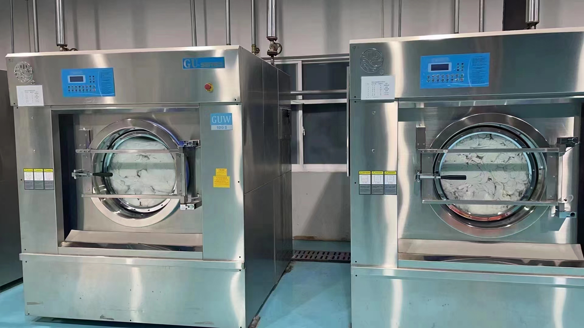 Sell second-hand hotel water washing factory fully automatic industrial dryer (electric, steam) for offline cleaning of linen