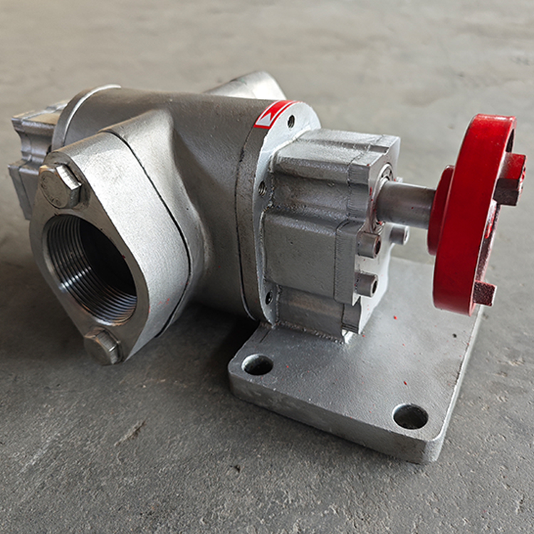 KCB stainless steel external lubrication gear pump, cleaning spirit pump, rotor pump, customized according to needs