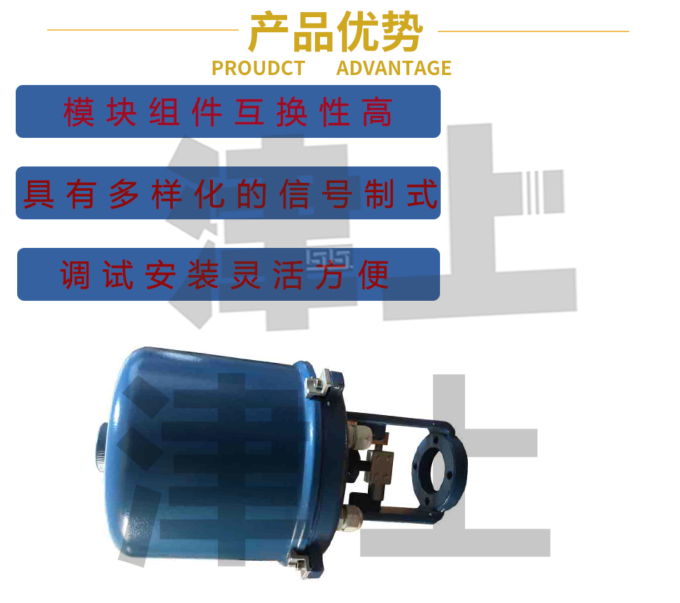 Single-phase angular stroke electric actuator 381RSC-50 381RSC-60 381RSD-100 Jinshang Bernard