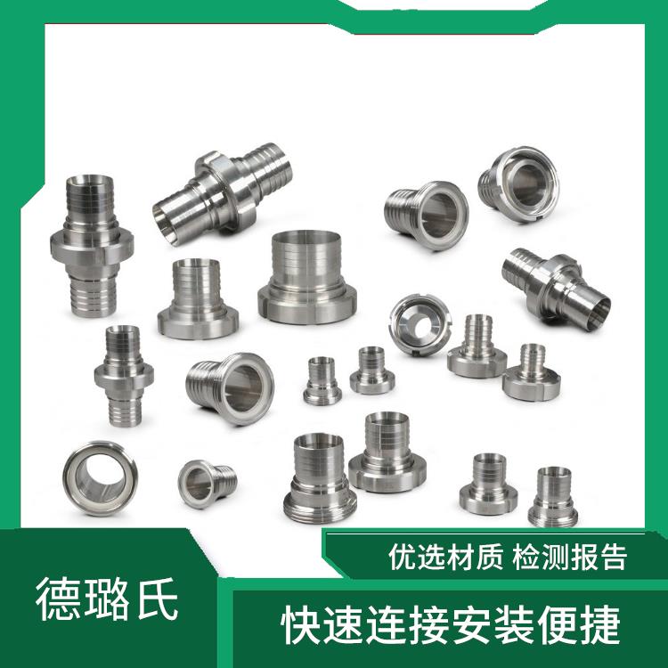 DELOX 316SS pharmaceutical hose connector manufacturer direct delivery handle type connector