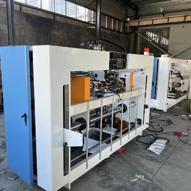 Single and double piece semi-automatic box nailing machine, cardboard box, single and double servo nail nailing machine, flat wire nail sewing machine