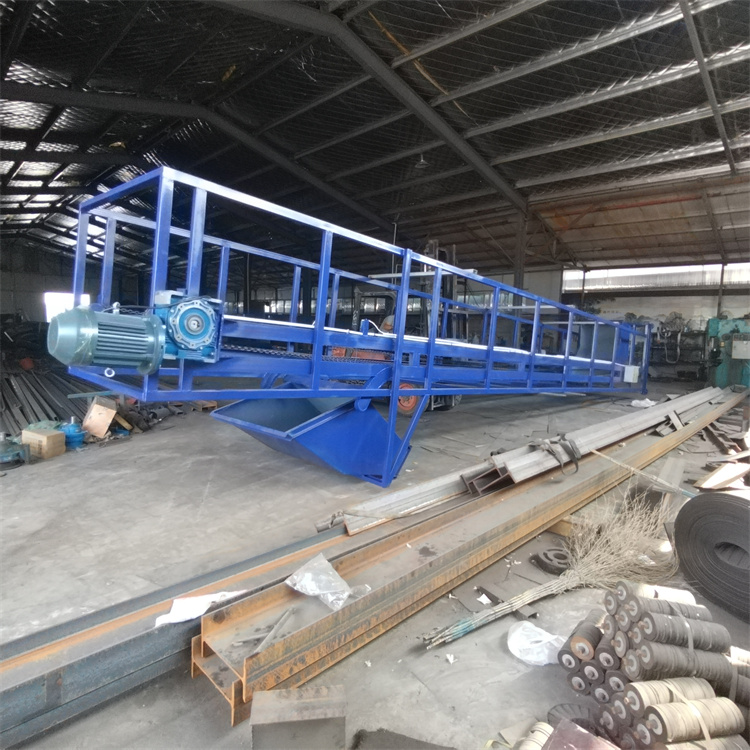 Hopper feeder fixed upper and lower single bucket elevator dry jujube electric tipping bucket elevator