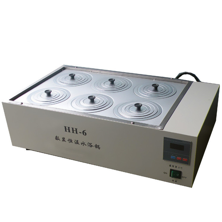 Ruiwen Instrument Electronic Thermostatic Water Bath HH-1 Hole Single row Stainless Steel Material LED Digital Display