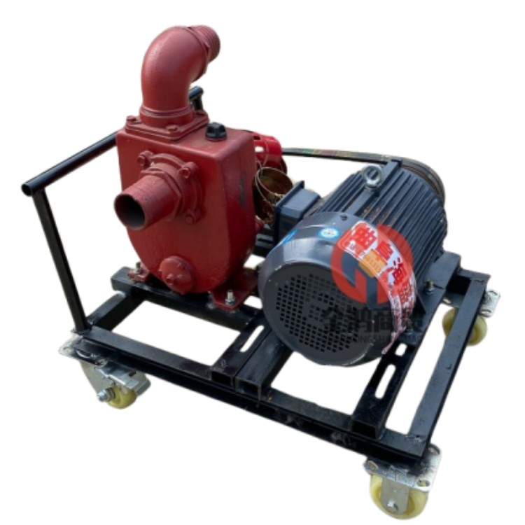 Emergency drainage 4-inch self-priming pump portable 6-inch 3-inch sewage pump ponding rainstorm flood prevention pump