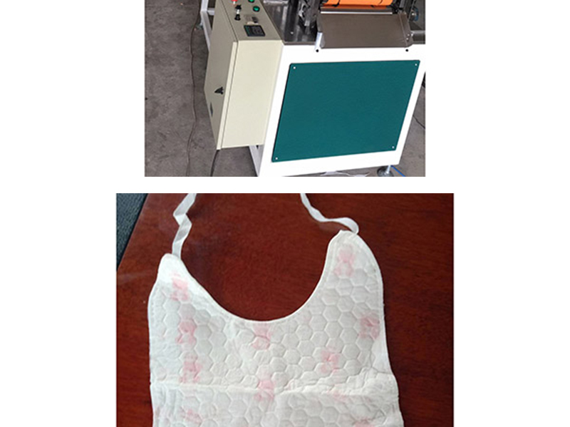 Fully automatic disposable non-woven ultrasonic bib machine, baby towel, children's saliva towel, rice bag production equipment