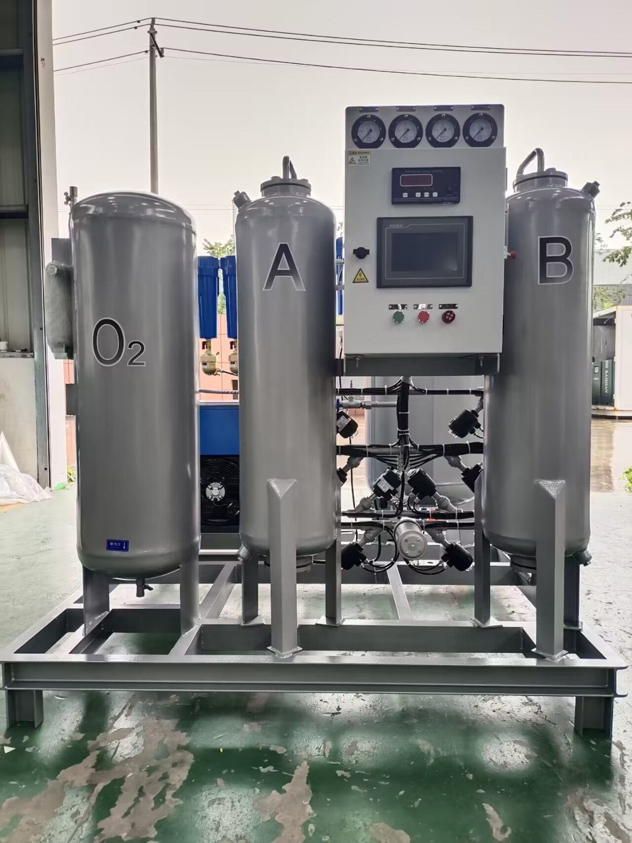 Large ozone generator Oxygen concentrator sewage treatment industrial wastewater sterilization purification supporting psa oxygen generation equipment