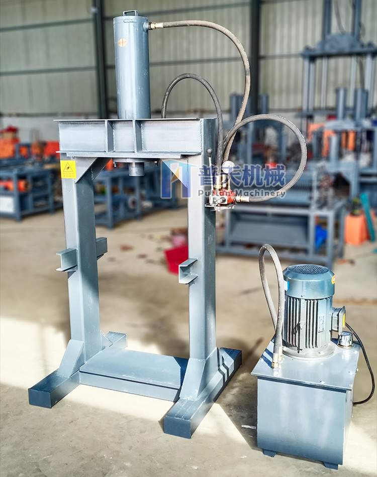 Putian hydraulic press manufacturer breaks through the motor shell, applies pressure to the magnetic field, and has multiple types of pressure heads, making it a versatile machine