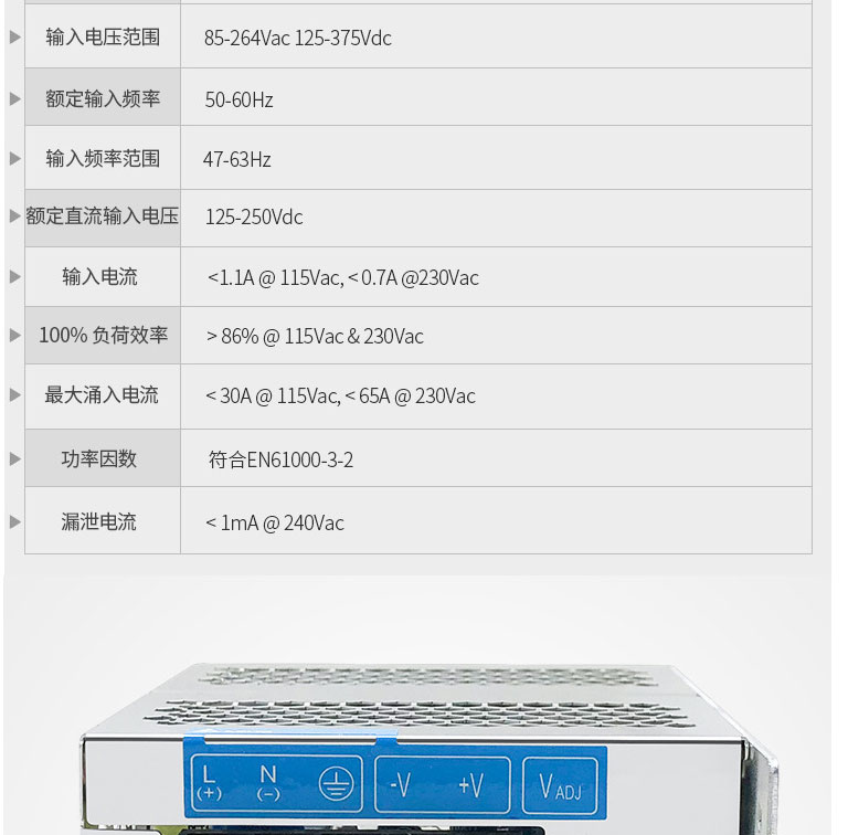 New Delta Delta Switching Power Supply DRP Series 24V Industrial Power Supply 240W DRP024V240W3BN