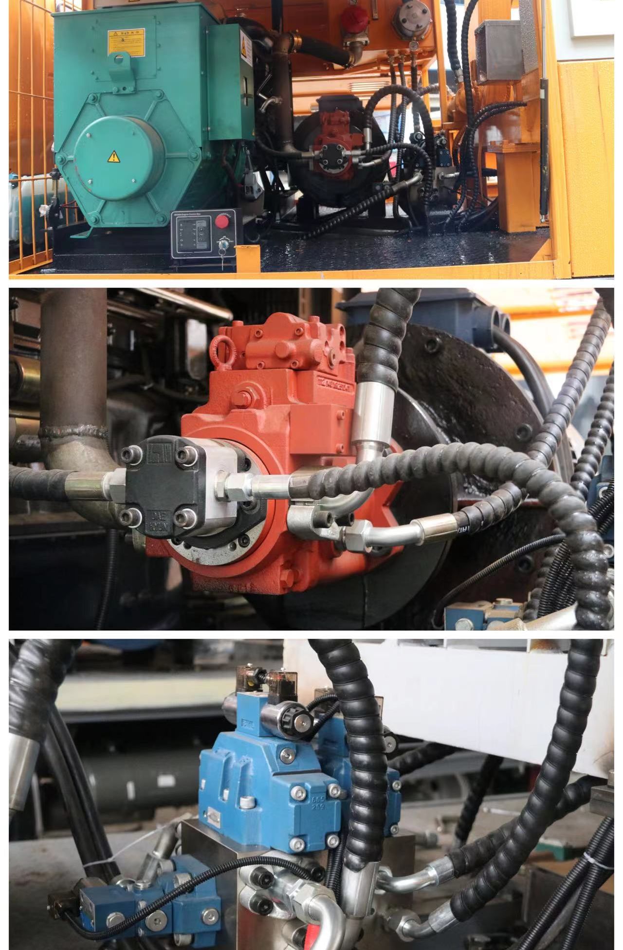 Weishi concrete on-site mixing and transportation integrated locomotive load pump C1050-13