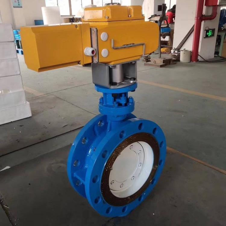 Xinhong Valve D943H Power Cut Automatic Reset Butterfly Valve Pneumatic Center Bi-directional Pressure Flange