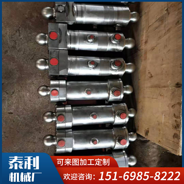 The hydraulic cylinder of the cement pump truck can be produced according to the drawings with dual action and cooling single action oil cylinder