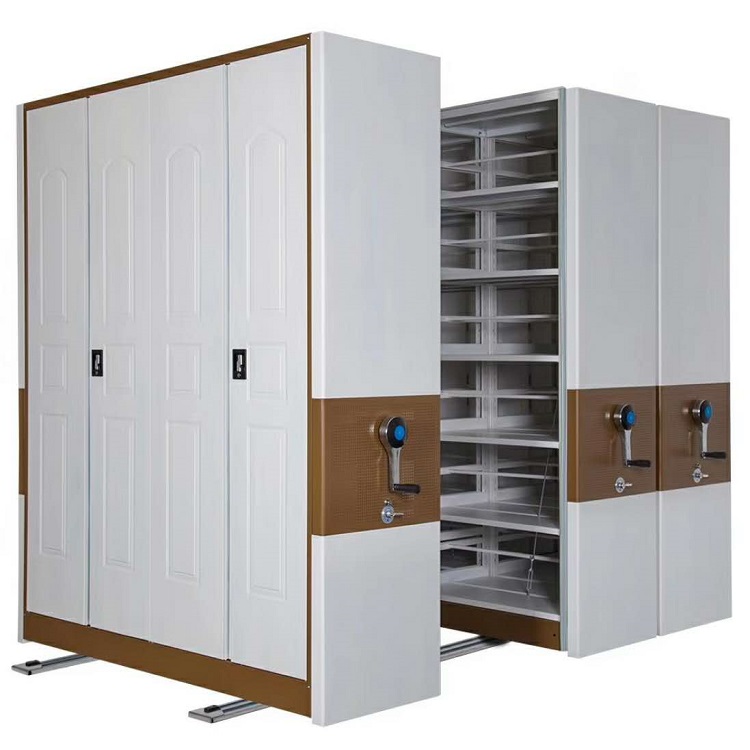 Kefeiya Dense Rack Mobile Archive Cabinet Data Cabinet Handheld Rail Dense Cabinet File Cabinet