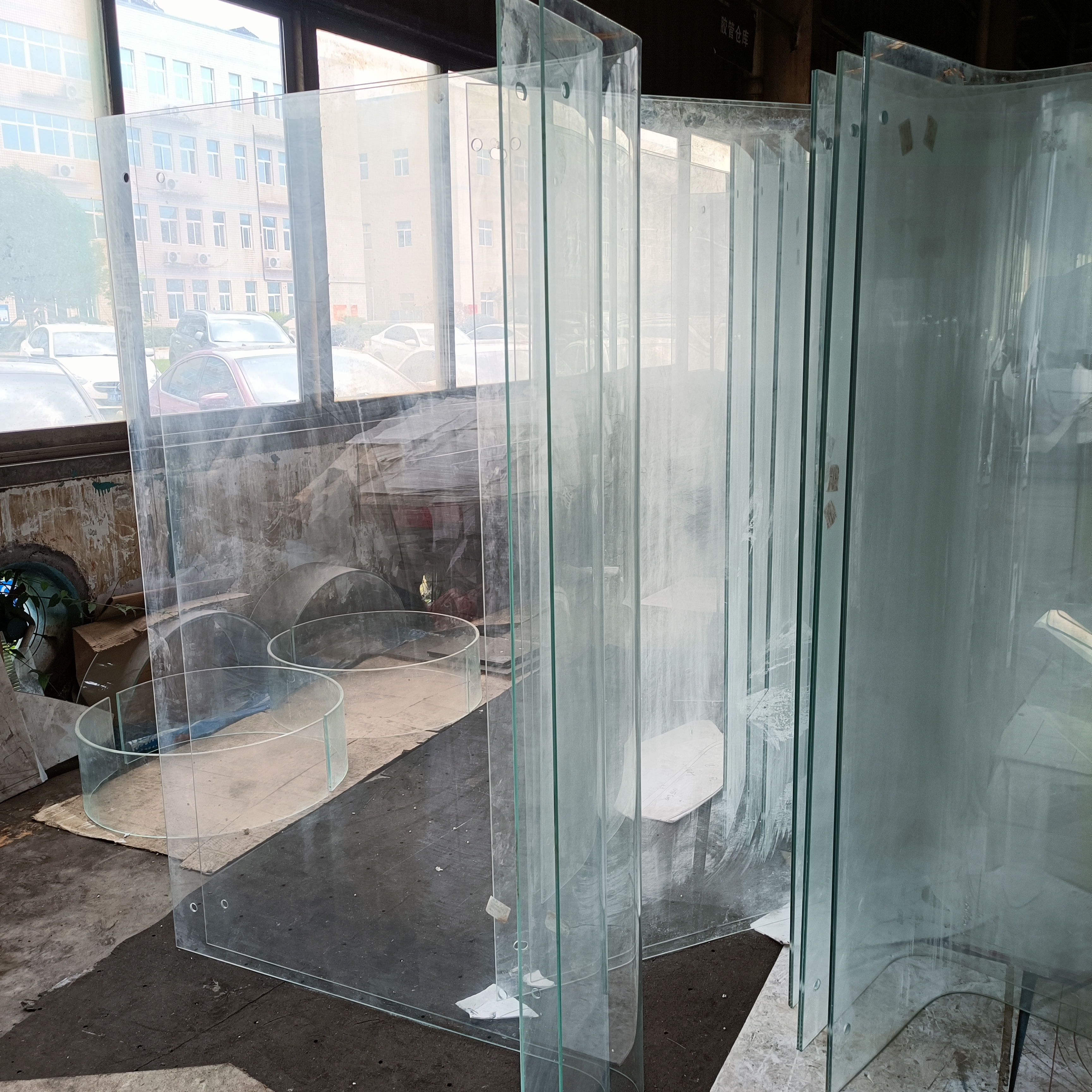 Insulated and soundproof glass doors and windows, insulated glass, double tempered insulated glass, laminated insulated super large glass