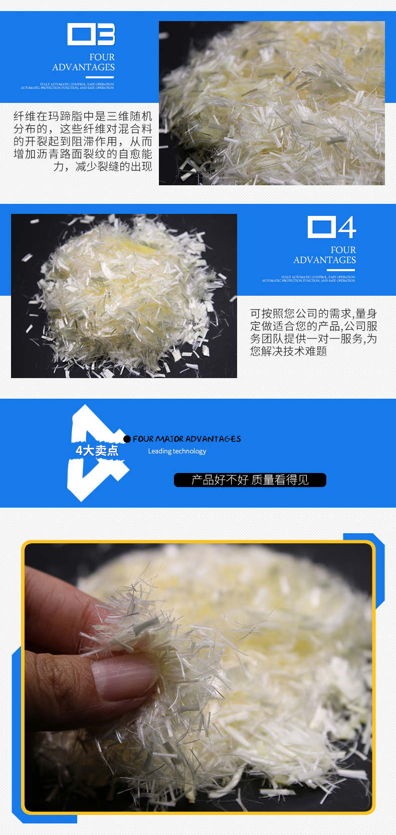 Polyacrylonitrile fiber reinforced concrete mortar additive crack resistance concrete fiber for bridge, tunnel and road