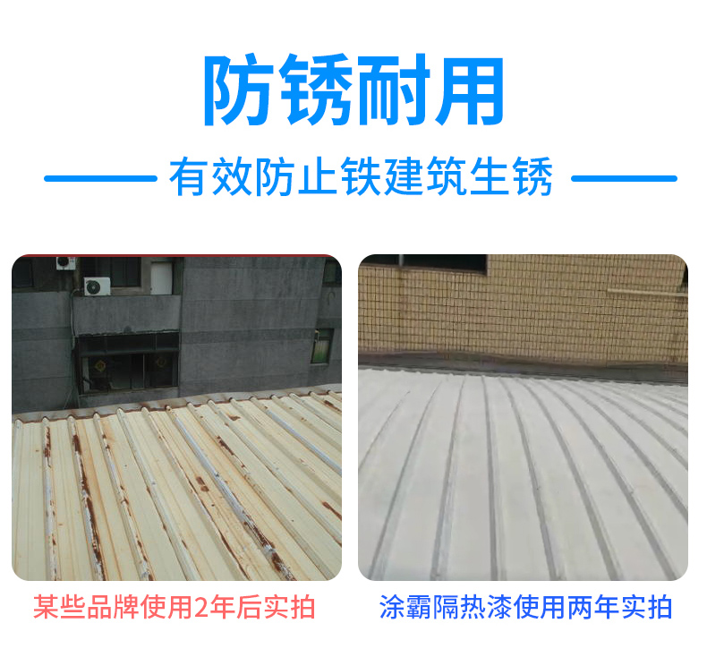 Reflective thermal insulation coating for roof, reflective cooling, thermal insulation, and waterproof coating for external wall insulation of tank