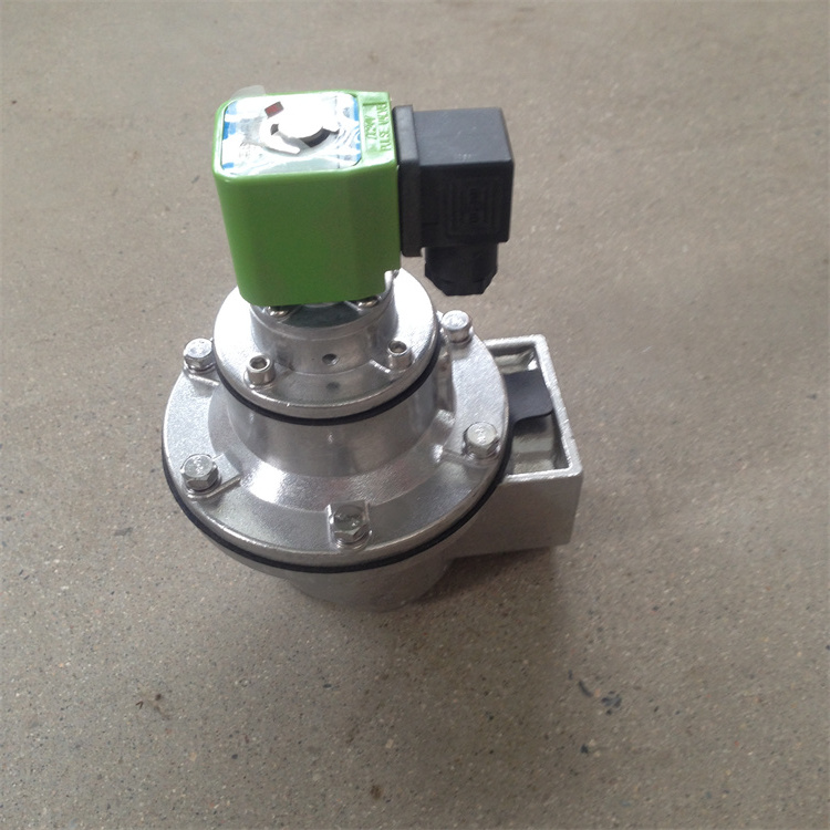 Supply 2-inch right angle Electromagnetic pulse valve economic submerged bag type dedusting solenoid valve