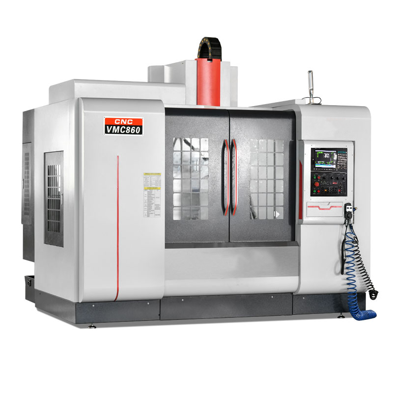 Vertical machining center VMC860CNC wire gauge fourth axis can be selected as needed