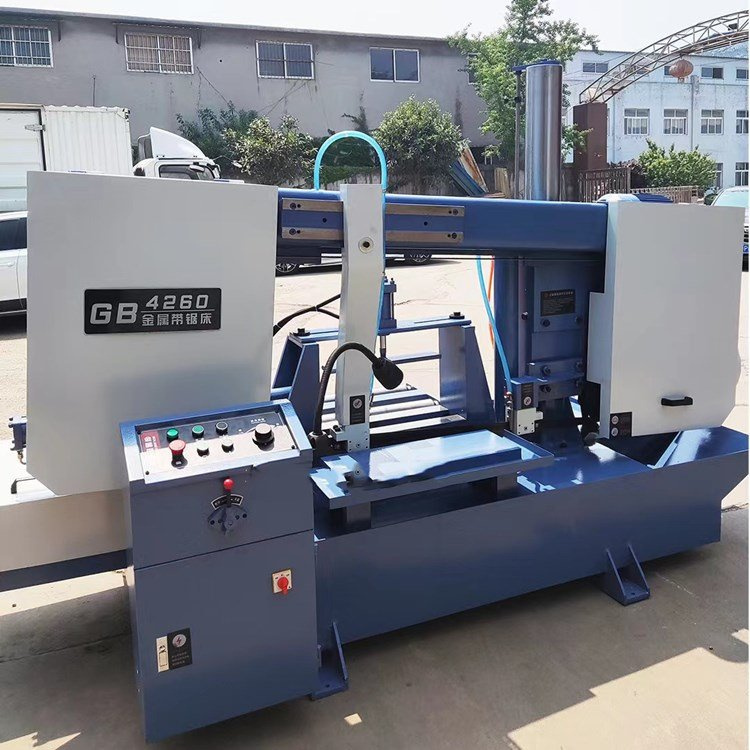 GB4260 Sawing Machine Horizontal Double Pillar Metal Plate Cutting Equipment with Simple Structure