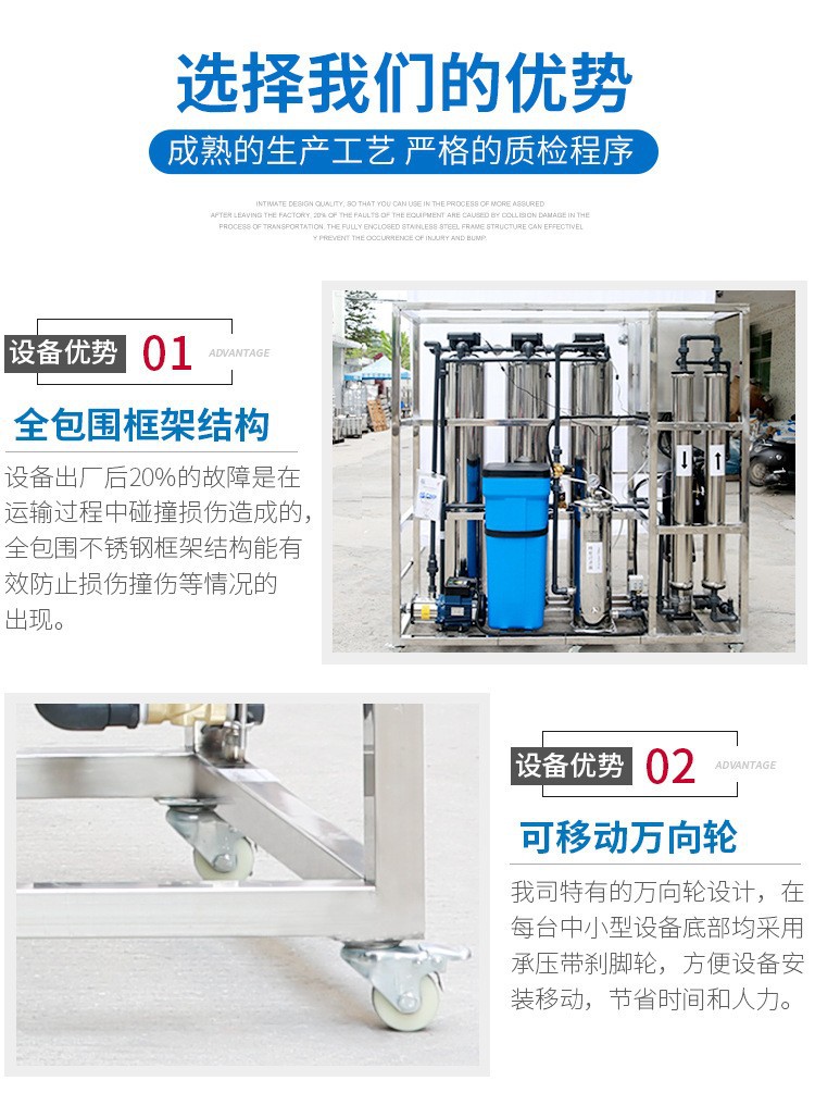 Fully automatic control of scale inhibition and removal using reverse osmosis equipment for 1 ton steam generator