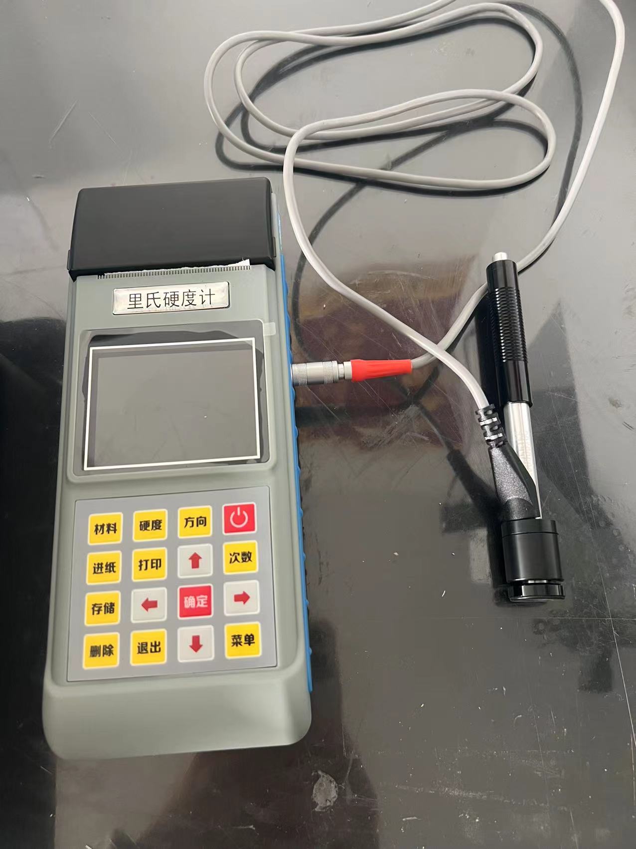 Split type Leeb hardness tester with multiple hardness systems for free switching and measurable strength, directly supplied by the manufacturer