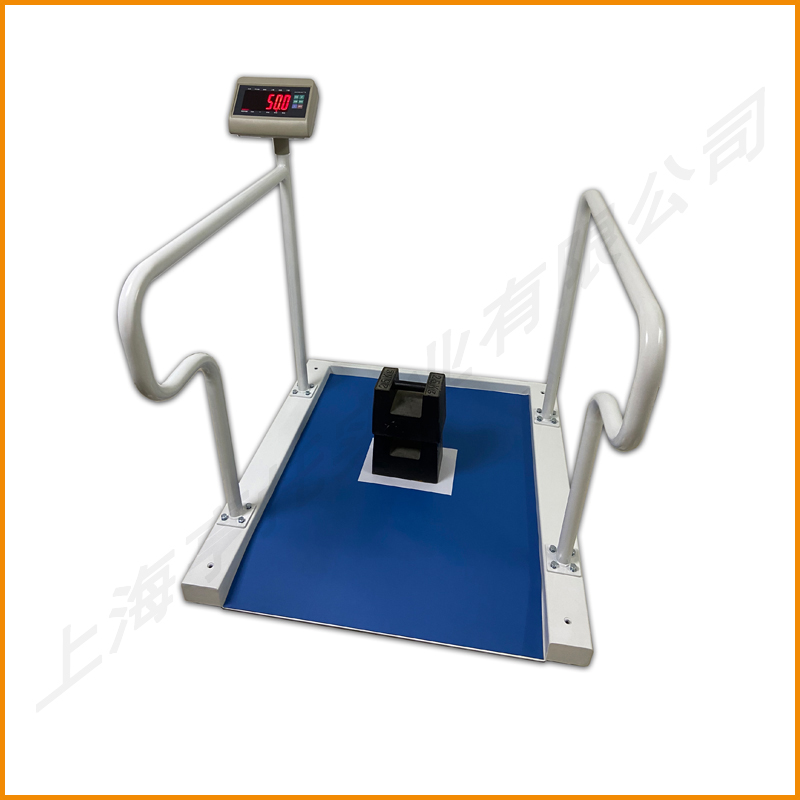 Hento HT808 wheelchair scale hemodialysis room 300kg medical weight scale wheelchair electronic scale with RS232 interface