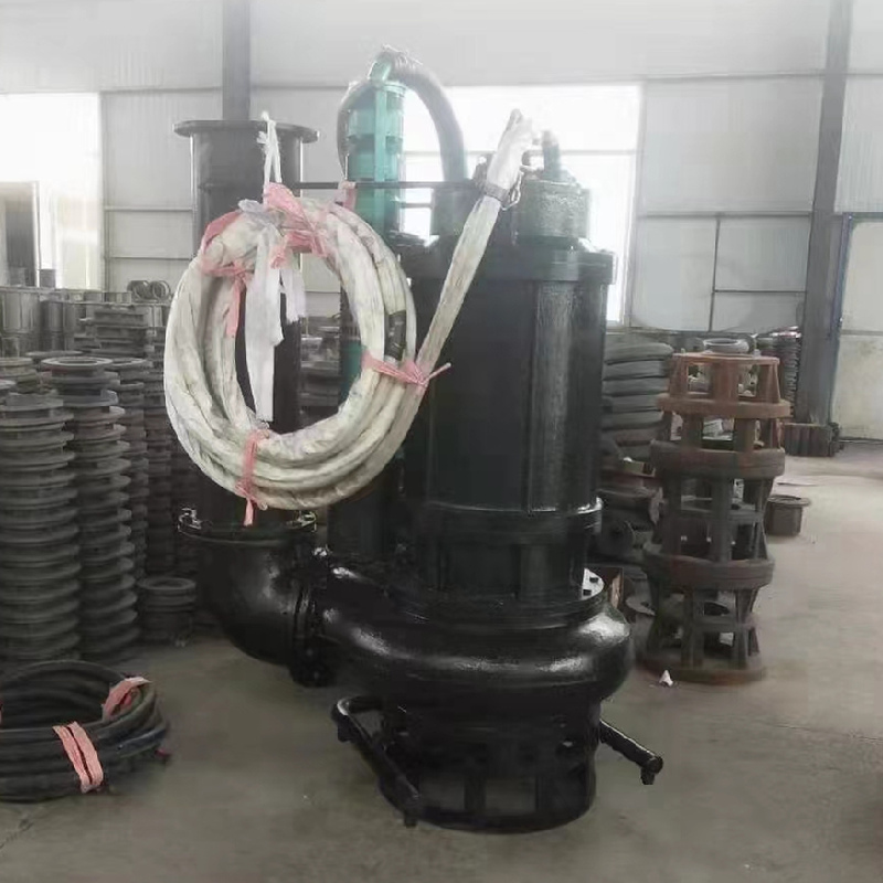 Electric submersible mud pump, sedimentation tank, cutter suction slurry pump, submersible sand pump