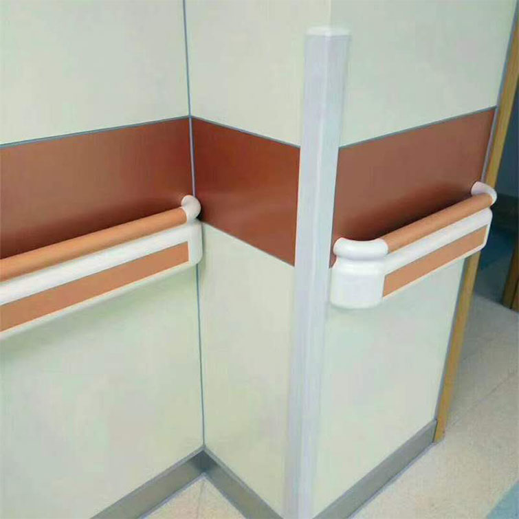 Hospital medical corridor anti-collision handrail Elderly care home PVC wall handrail A-509