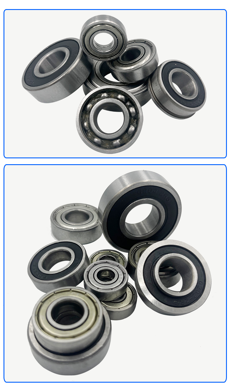 6201/RSZZ high carbon steel low speed deep groove ball bearings for universal wheels of small carts are directly sold by the factory