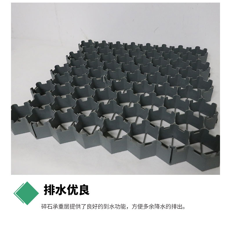 Manufacturer of HDPE plastic grass grid in parking lot, Menglinghang brand supports customization