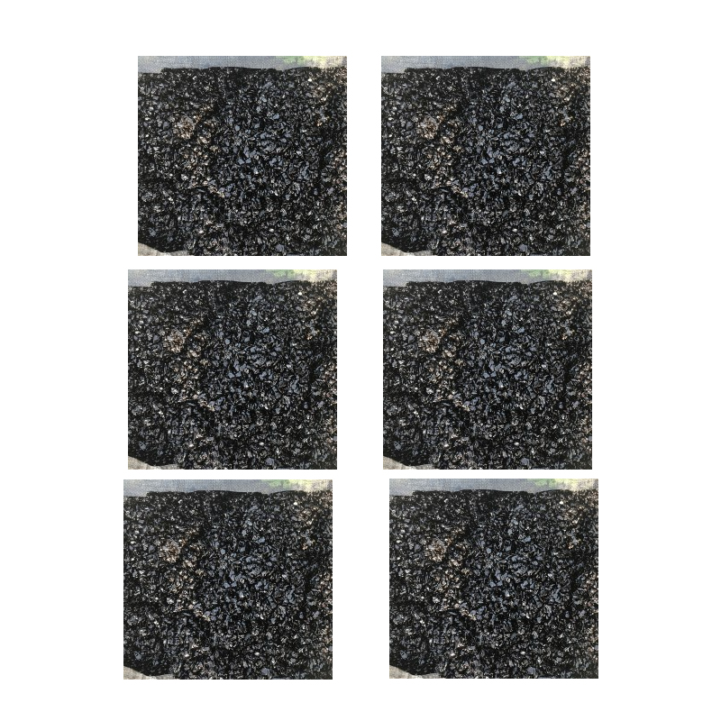 Asphalt cold patching material cold mix asphalt manufacturer's black bag 25kg road maintenance pothole filling material