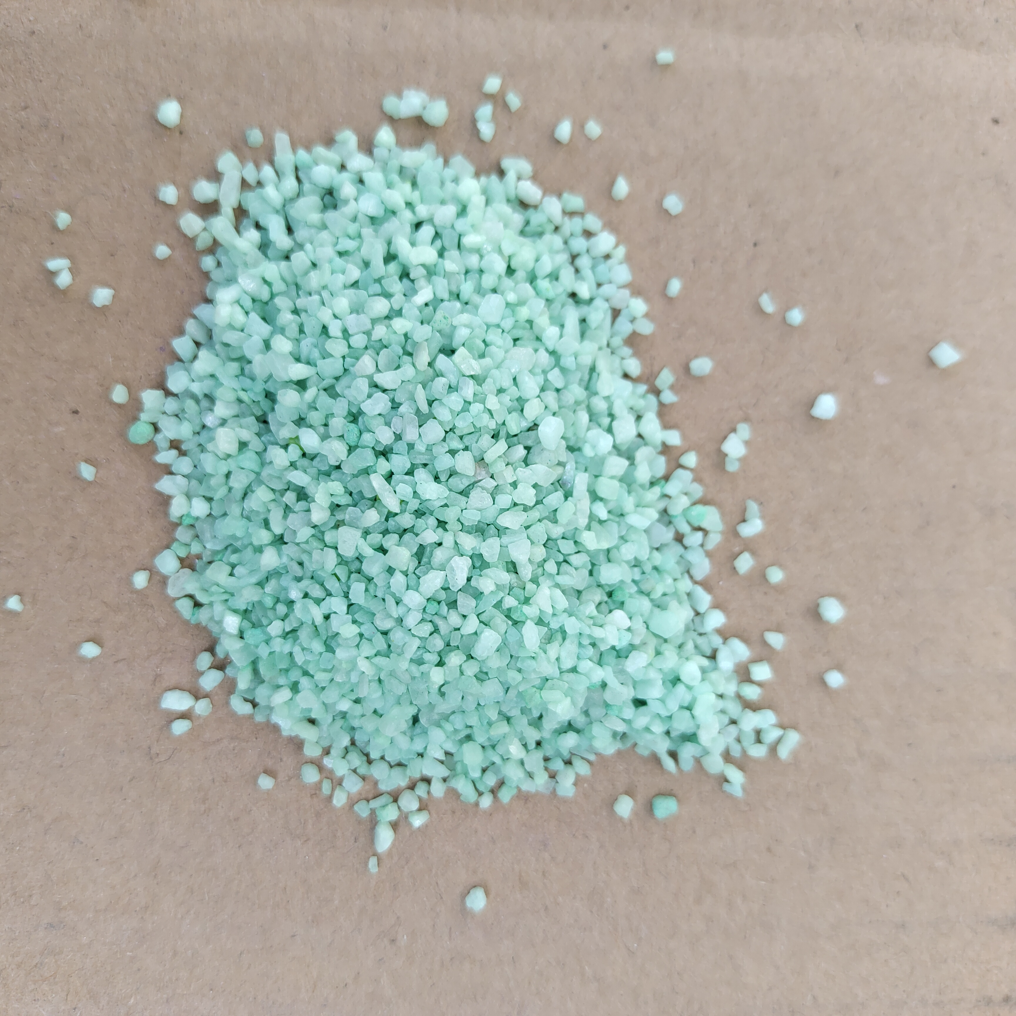 Sand and stone supply - Colored sand for landscape use - High temperature firing of colored sand for shooting ranges