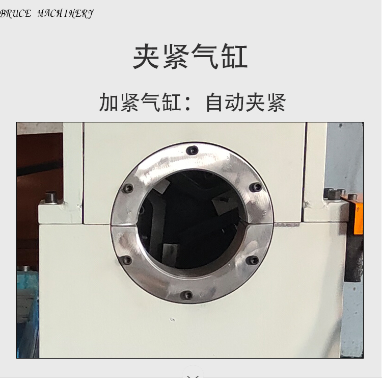 Single head chamfering machine, pneumatic round pipe, round rod beveling machine, aluminum pipe, stainless steel outer circle, 45 degree flat head deburring