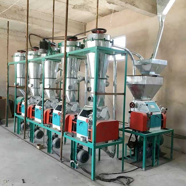 Daily production of 30 tons of flour processing equipment, small and medium-sized high-grade flour processing machines, high-grade special flour