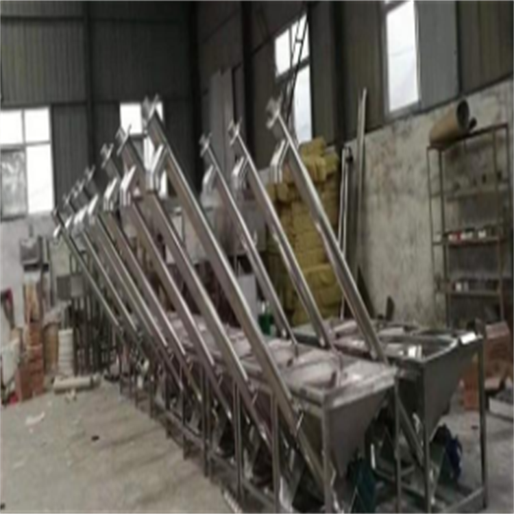 Anticorrosion Industrial Circular Pipe Spiral Elevator Equipment Stainless Steel Spindle Twisted Dragon Conveyor