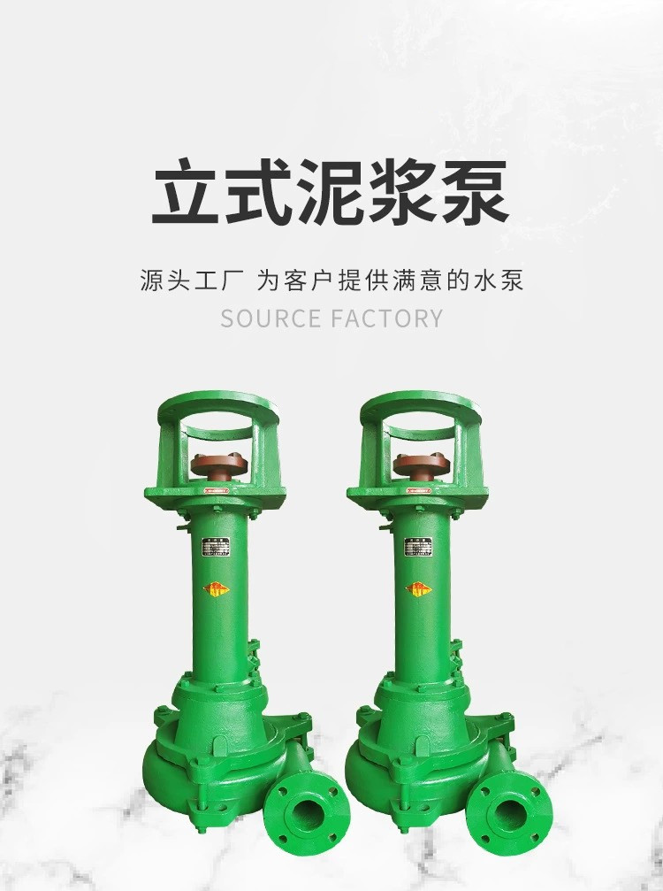 Vertical mud pump 3PNL sewage pump 18.5KW dredging pump 2KW special for pile driving and drilling