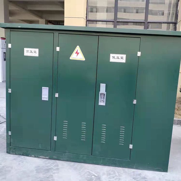 Prefabricated European style box transformer outdoor combination complete set box transformer mining community