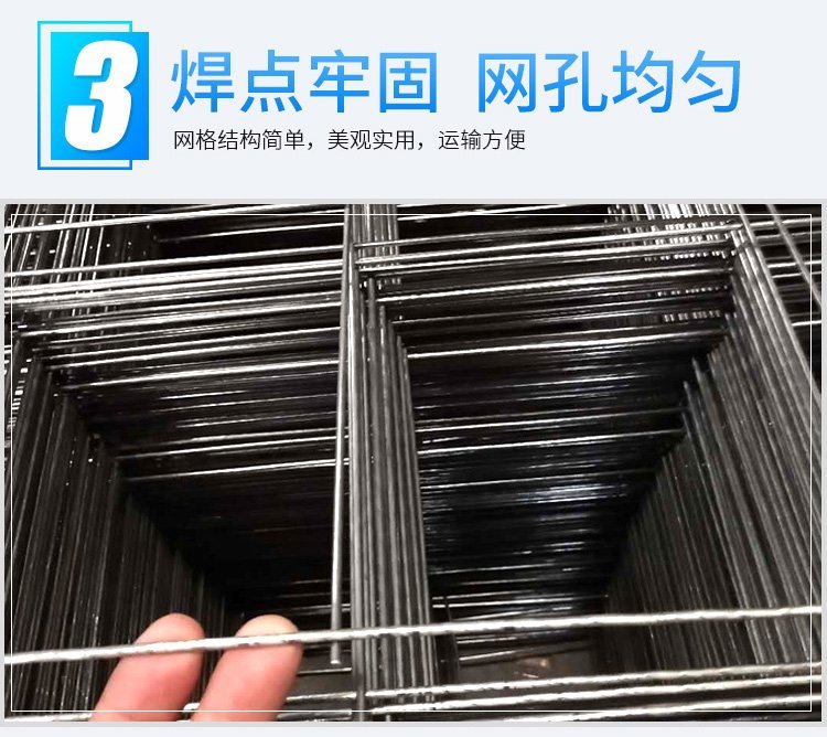 Bi-directional steel wire mesh mesh reinforcement factory fence steel wire mesh Ruishuo entity manufacturer