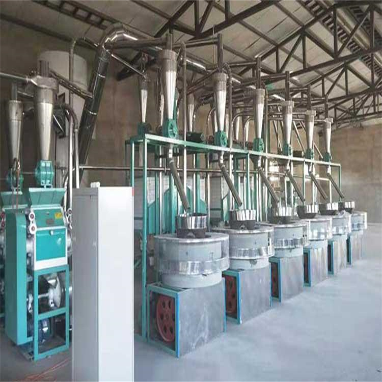 500 ton flour processing equipment, complete set of flour machinery equipment, Zhongrui grain and oil wheat flour machine