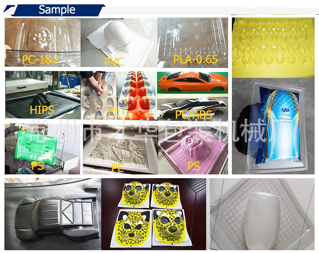 220v acrylic pvc pet abs thick sheet Thermoforming machine small desktop proofing small blister machine